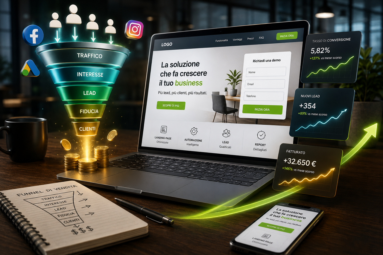 Funnel e Landing Page