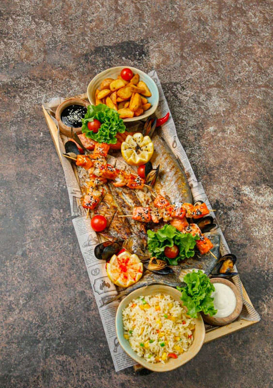 Посейдон на 5 персон (2,4кг) 