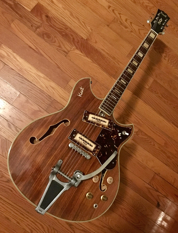 NGD Kent 820 Hollowbody. Rare finish? | The Gear Page