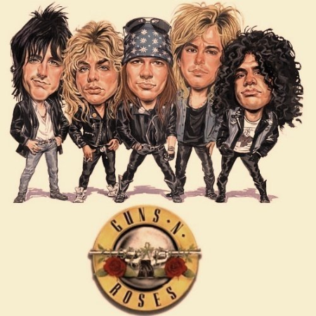 Guns N' Roses - Singles Collection [10 CDs] (1987-2008)  MP3