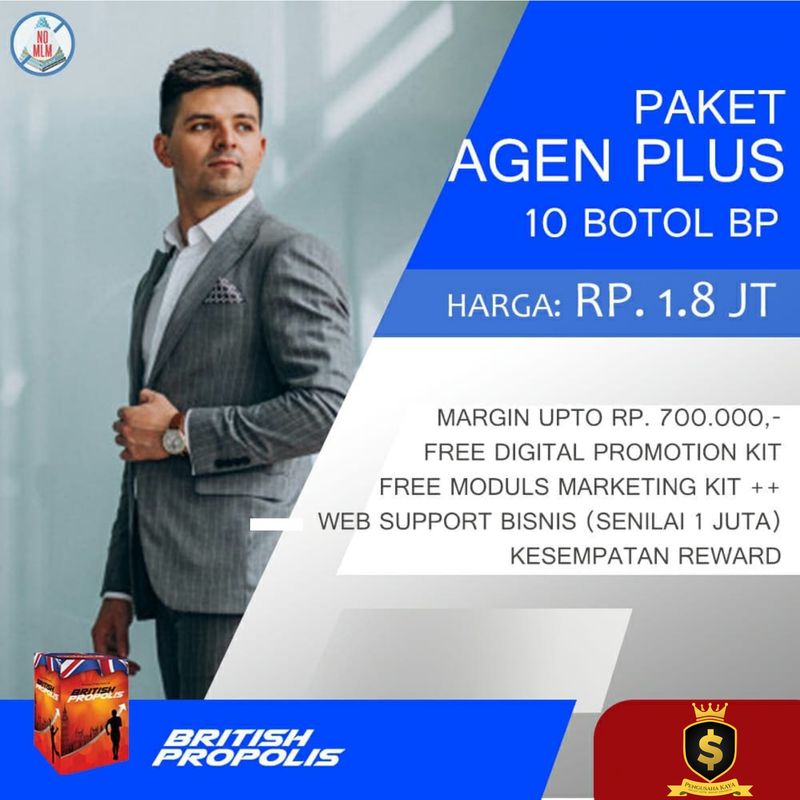 Paket Agen Plus Rp. 1.800.000,-