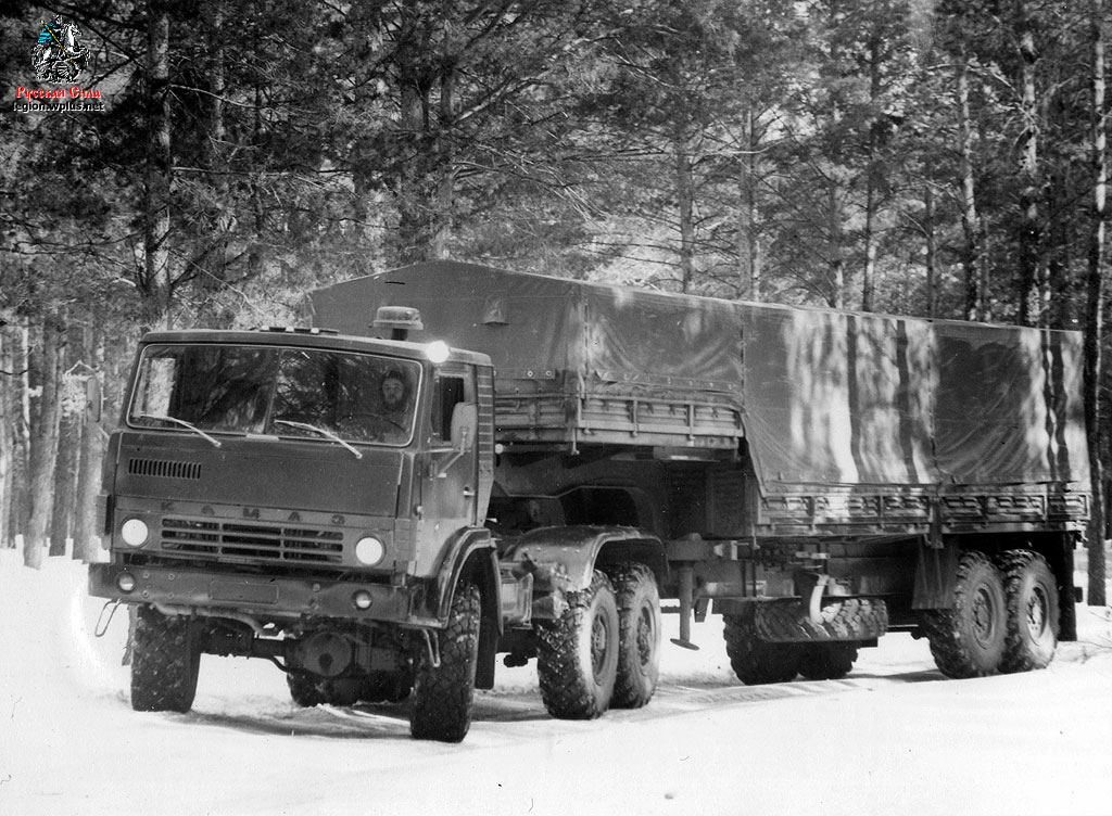 За рулём КамАЗ-4410 (2)