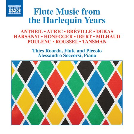 Thies Roorda - Flute Music from the Harlequin Years (2019) [Hi-Res]