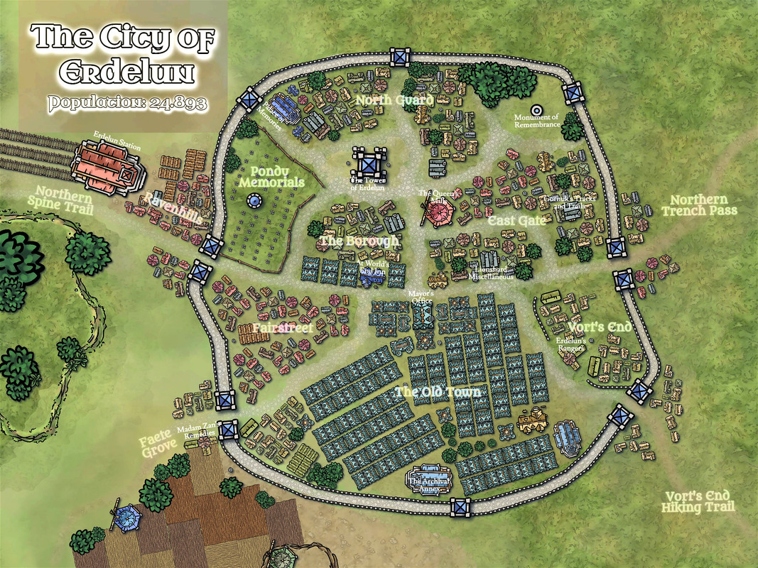 The City of Erdelun