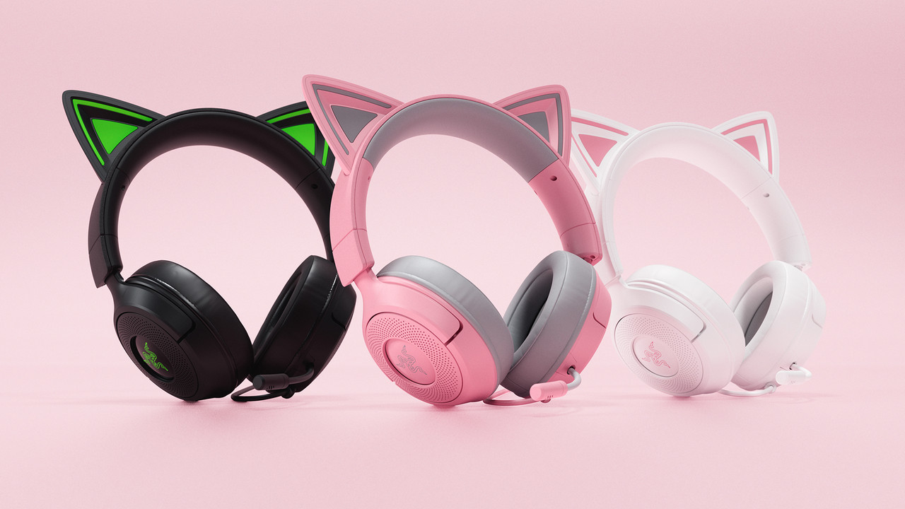 Razer Kraken Kitty V3: estilo felino, audio pro y compatibilidad total