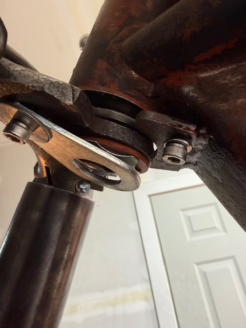 Featherbed steering damper Featherbed steering damper