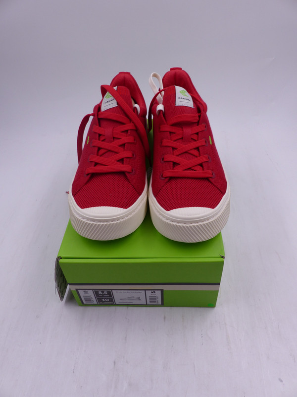 CARIUMA IBI 8.5 LOW RAW RED KNIT SNEAKER 300608R07MO85