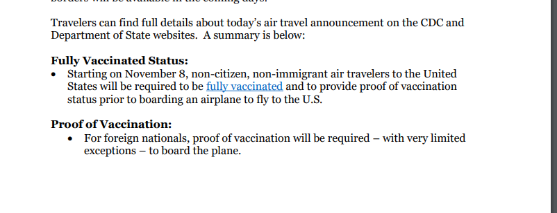 Coronavirus en USA: Nuevos requisitos, test, trámites - Foro USA y Canada