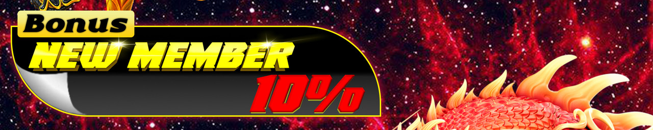 BONUS NEW MEMBER 10%<