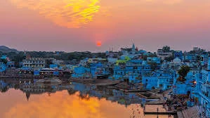 Pushkar Lake Sunset