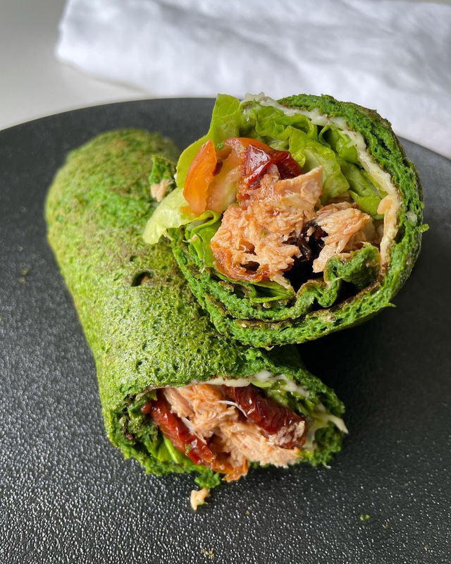 Tortilla para warp sin harina