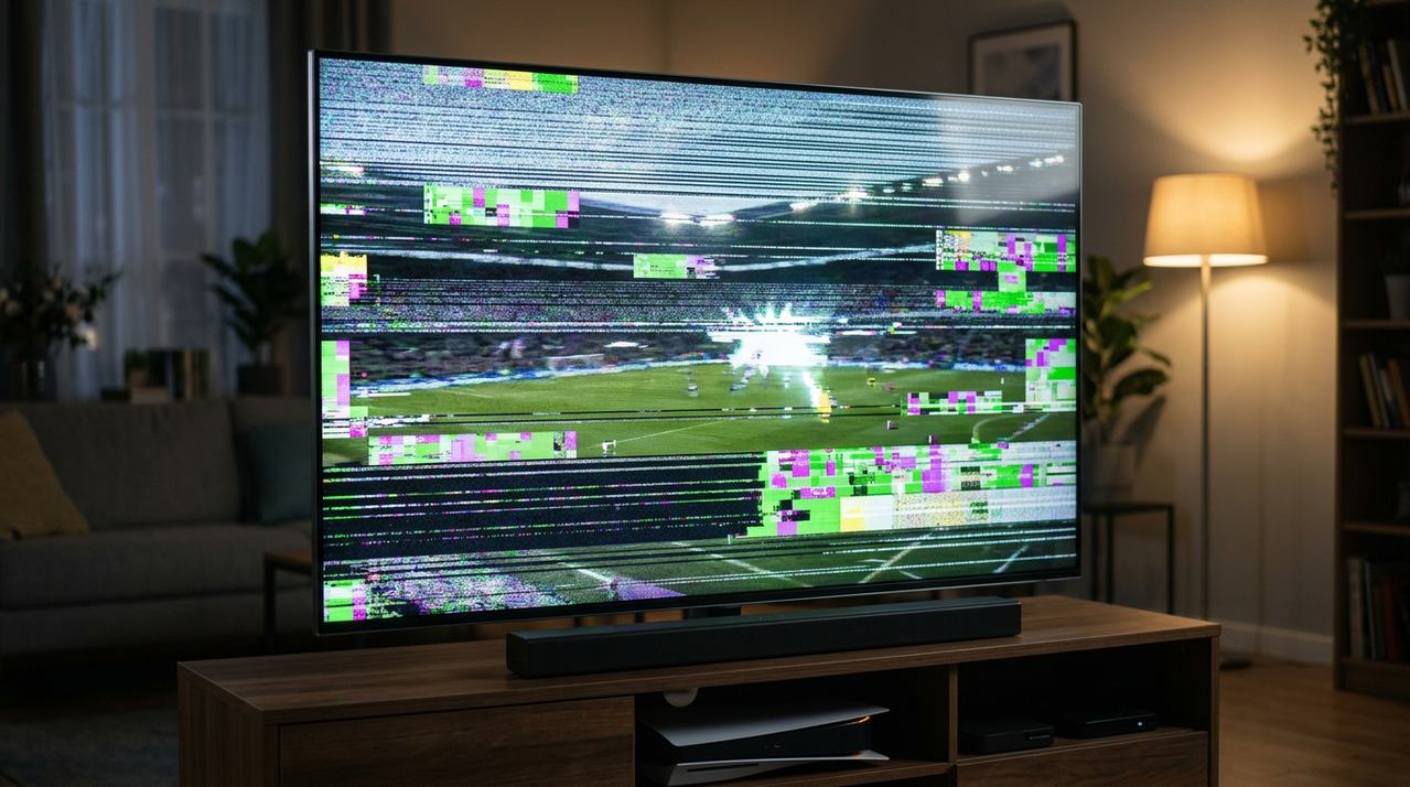 Мерцание и артефакты на экране телевизора: что это и как ремонтировать