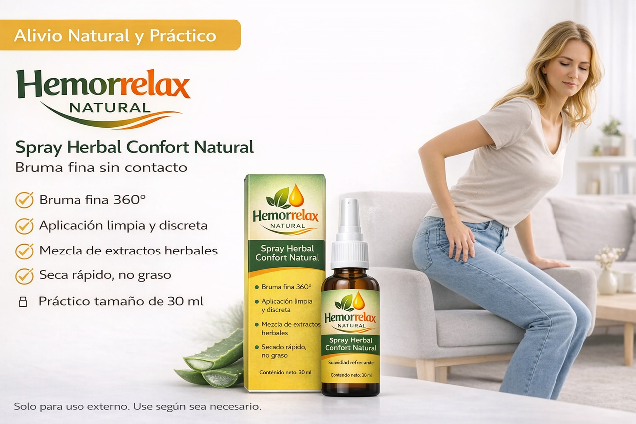 Hemorrelax Spray - niebla fina sin contacto