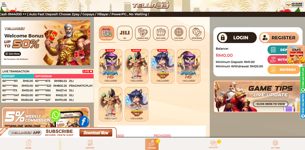 telur33-free-credit-slot-casino
