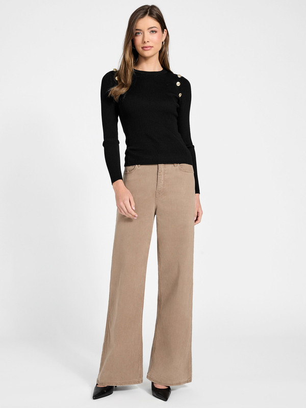 Guess Top Mujer W6RR58Z2YK2 JBLK ALT1