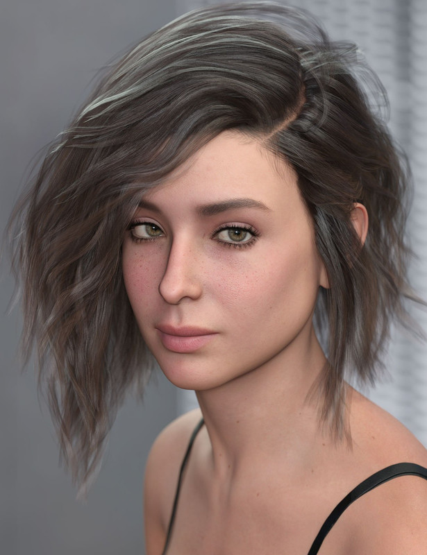 Voss Hair for Genesis 9 Voss Hair for Genesis 9