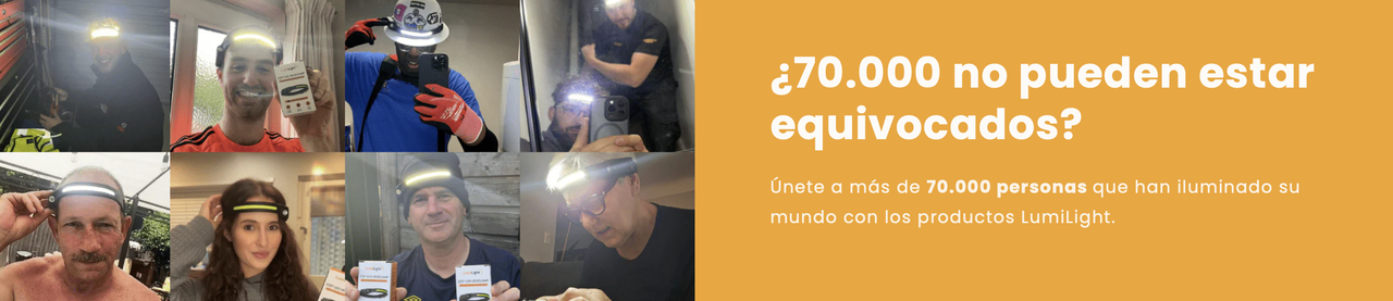 Rese&ntilde;as linterna vincha led
