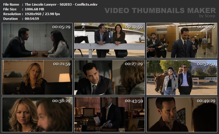 The Lincoln Lawyer - S02E03 - Conflicts.mkv