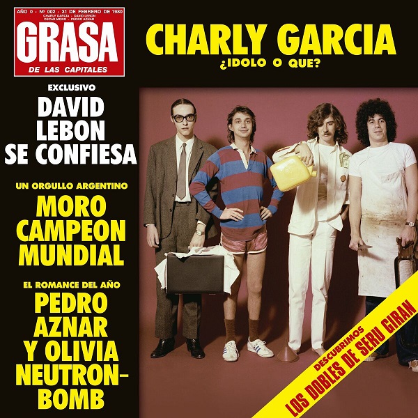 La Grasa de las Capitales 1979 Edici n 40 Aniversario 2019 - Serú Girán - La Grasa de las Capitales [1979]  Edición 40º Aniversario (2019) [Flac] [Mp3]