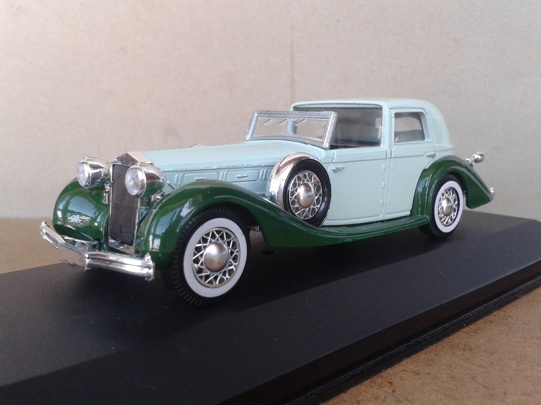 1938 Delage D8 120 Coupé de Ville (Solido - nº 110 Coches inolvidables Salvat) (2)