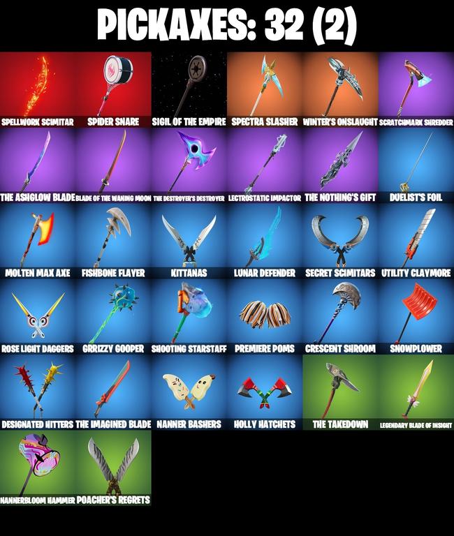 pickaxes comp