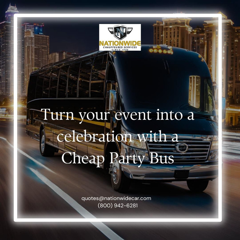 Cheap Party Bus