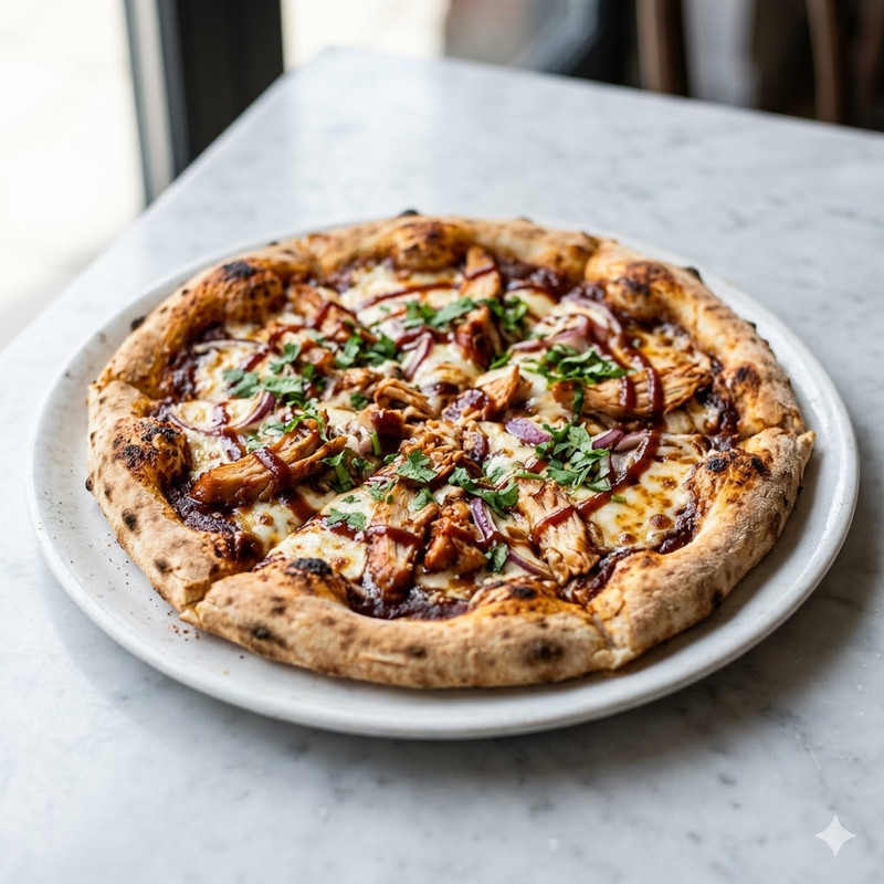 Pizza Pollo barbacoa