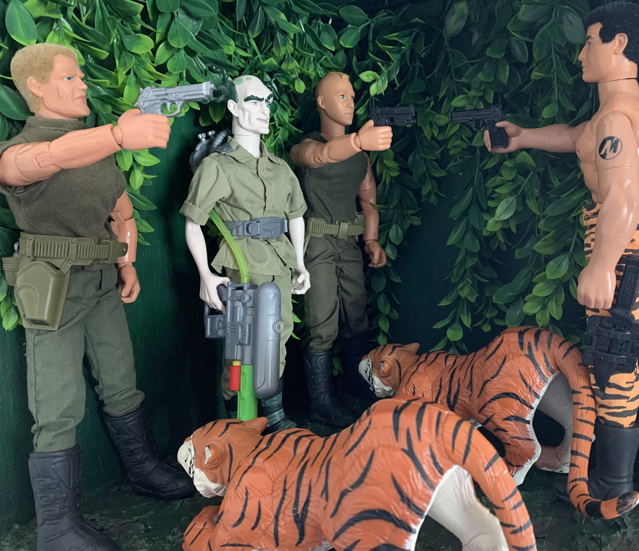 Action Man is getting assistance by two tigers going up against Gangrene and his henchmen. D8707012-3877-46-FD-A42-E-059469-C5-A3-C5