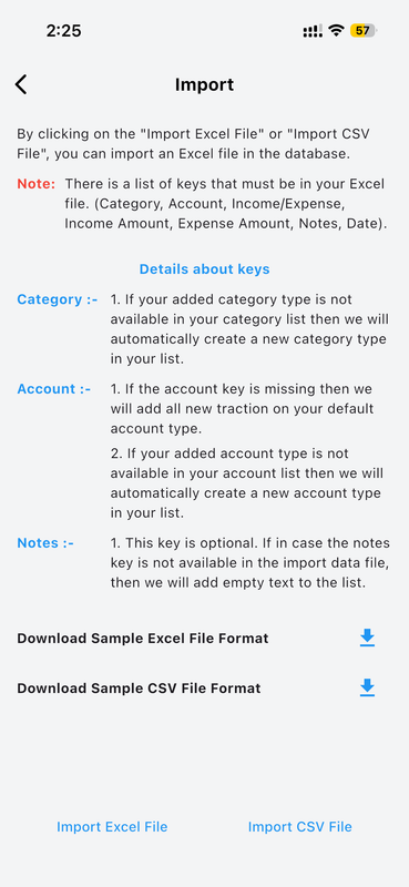 Export Your Backup Database File