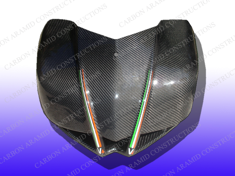 Tuono V4 Carbon fiber Race Headlight_2