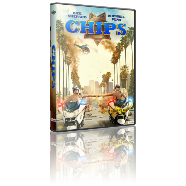 Portada - Chips, Loca Patrulla Motorizada [2017] [DVD9 Full] [Pal] [Cast/Ingl] [Sub:Cast] [Acción]