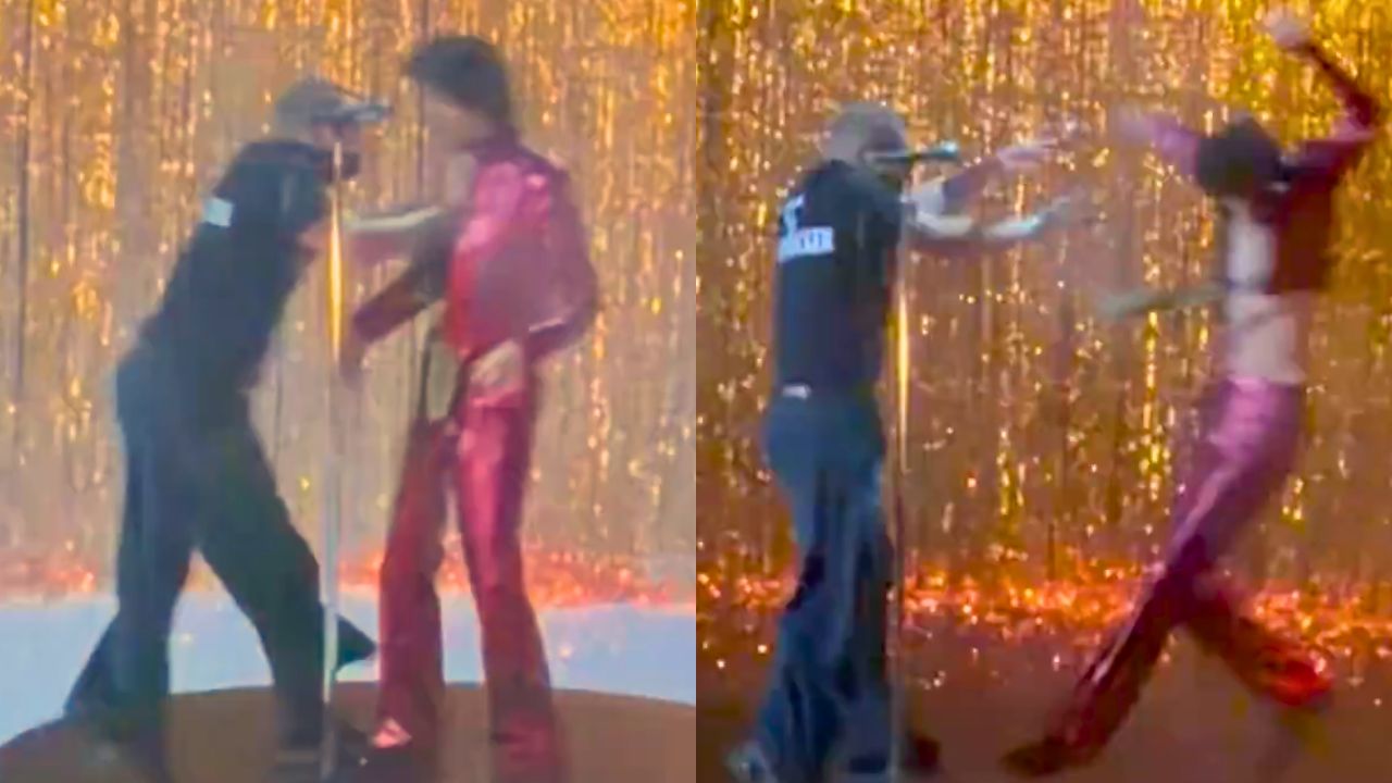 Chaos At Brit Awards As Singer Gets Pushed Off Stage Mid Performance In Viral Video