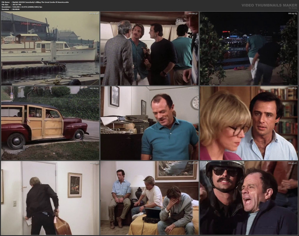 Riptide S01E04 Somebody's Killing The Great Geeks Of America.mkv