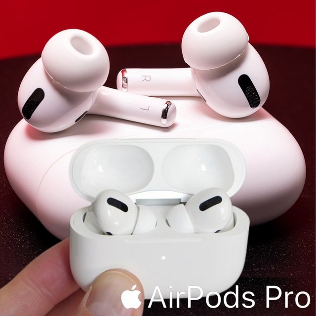 Fone de Ouvido sem Fio Apple AirPods Pro Headphones com Estojo de Carregamento Branco – MWP22BE/A