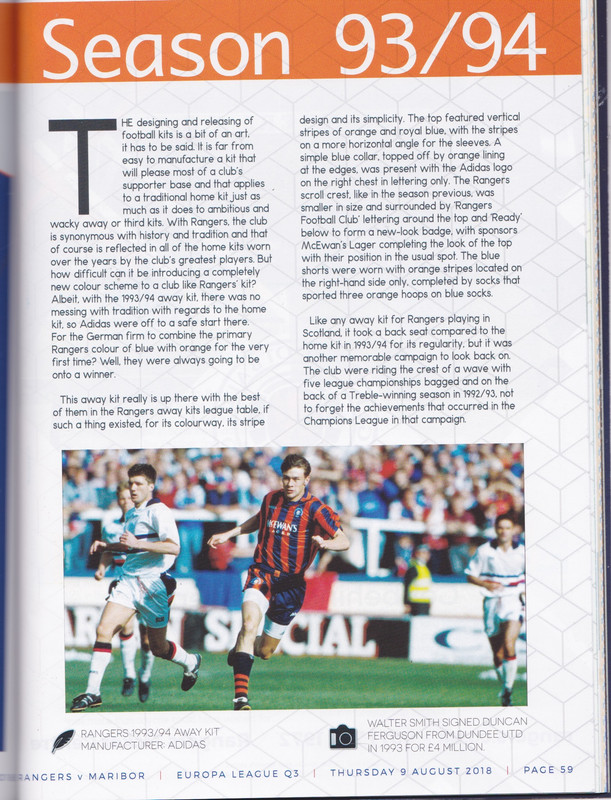 Rangers v Maribor Classic Kits 93:94 2  copy