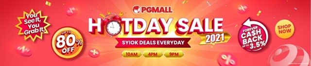 pgmall hotday sale