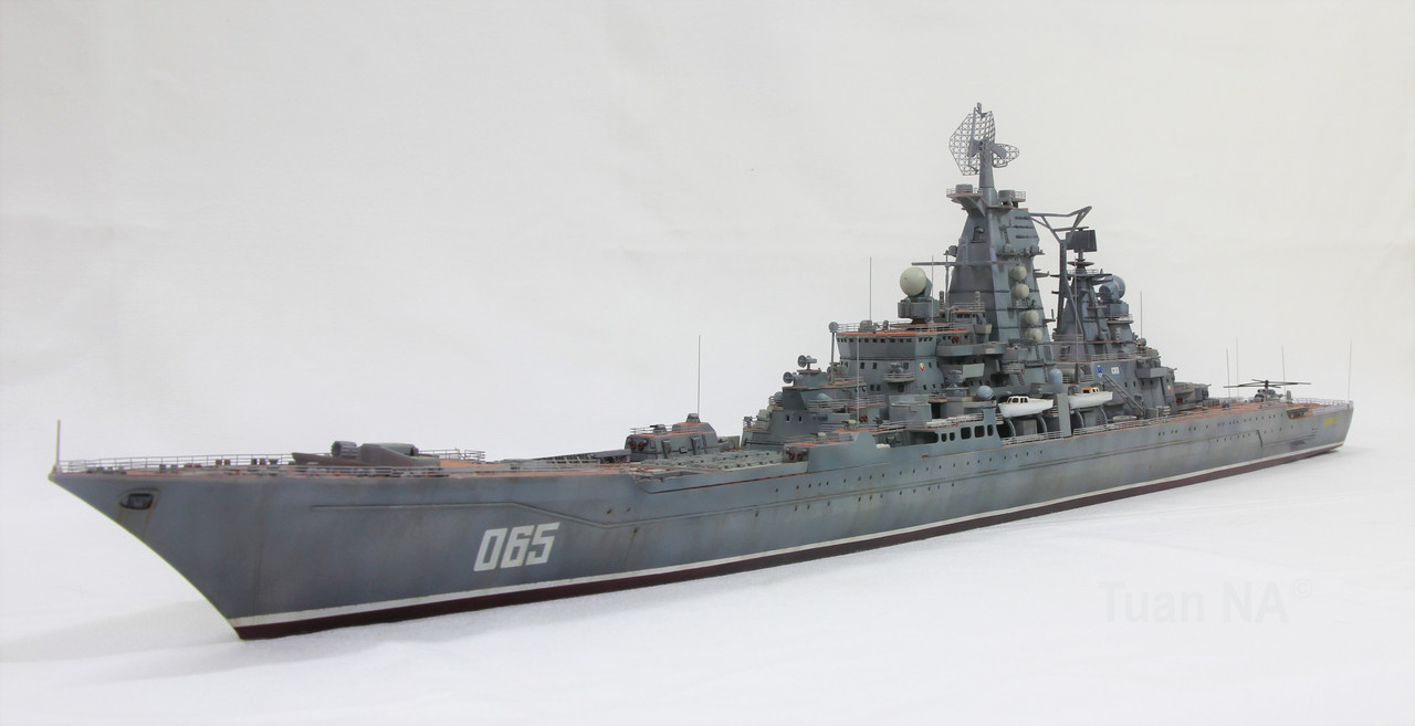 1/350 USSR BattleCruiser Kirov Class (Trumpeter) - Ready for Inspection - Maritime