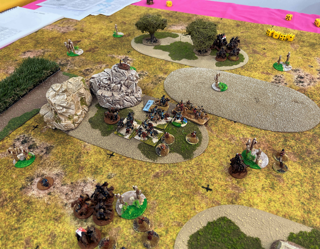 Ccavlry taking te Indian defence template