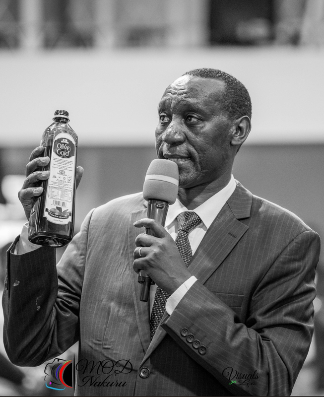 Portrait of Pastor Mark Keitany.