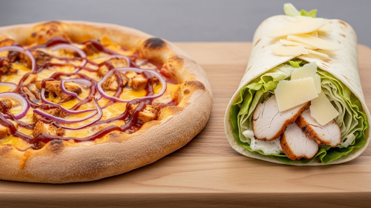 Пицца vs роллы