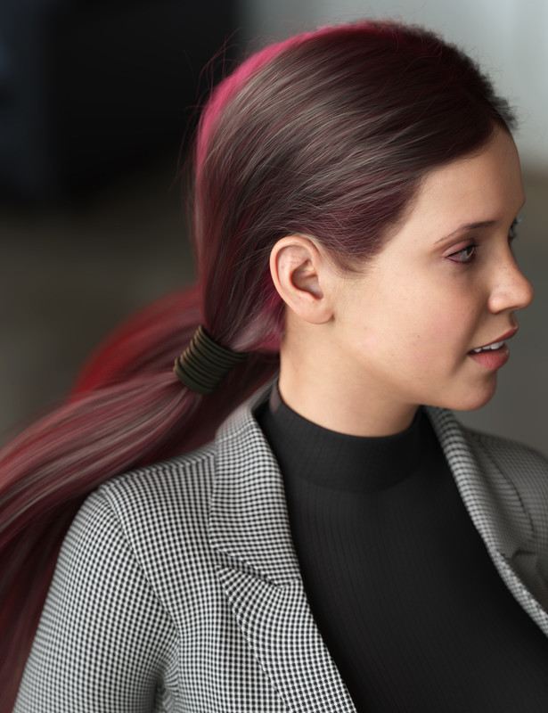 Texture Expansion for Chunky Pigtails