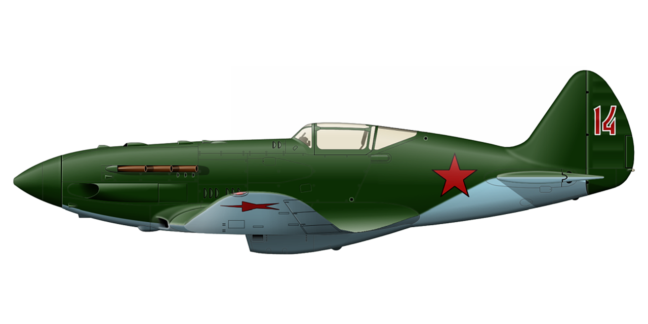 Mikoyan-Gurevich-MiG-3-31IAP-Red-14-at-Morshansk-Tambov-region-1941-0A
