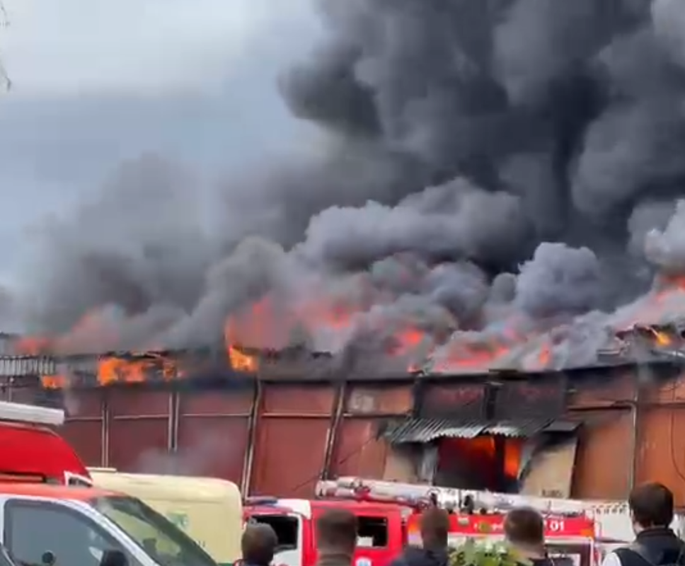 Еще один пожар в Москве