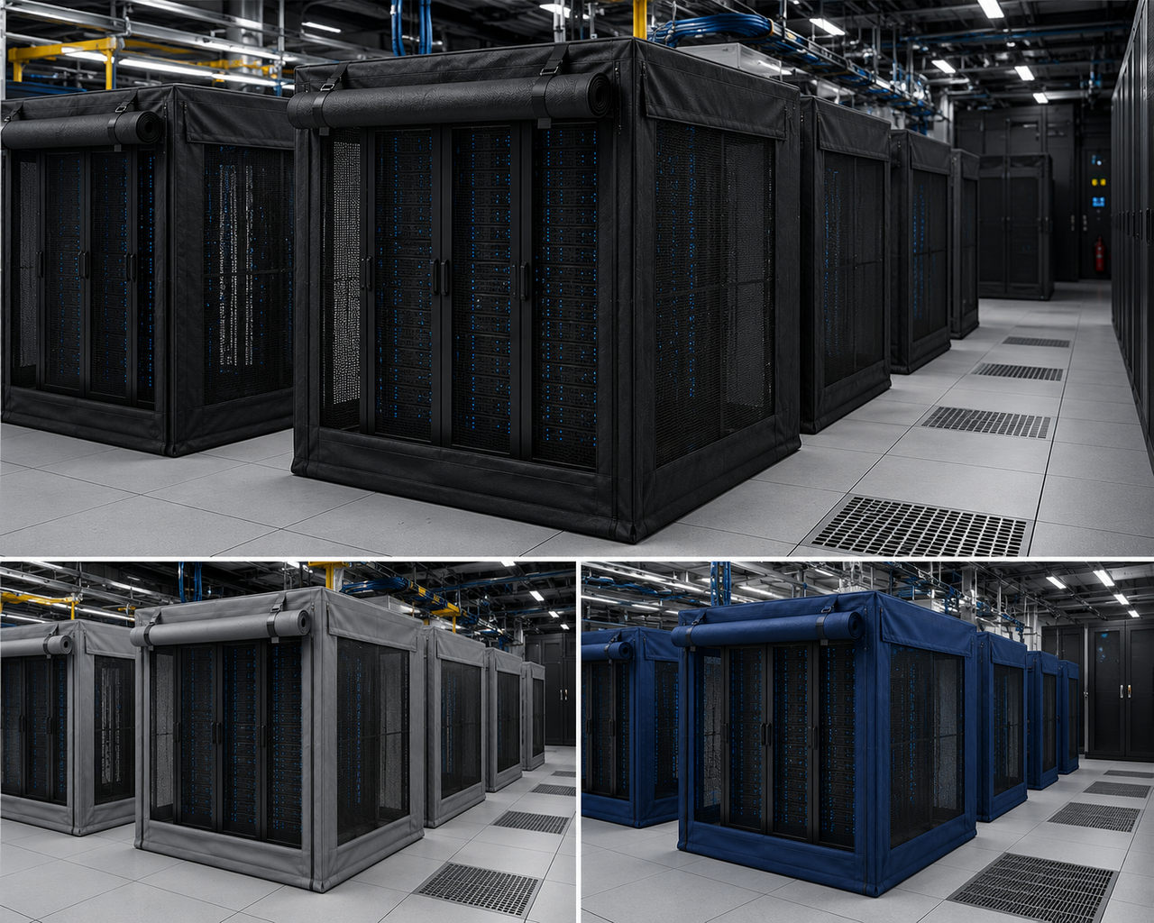 Equipos de Data Center protegidos durante mantenimiento y reforma