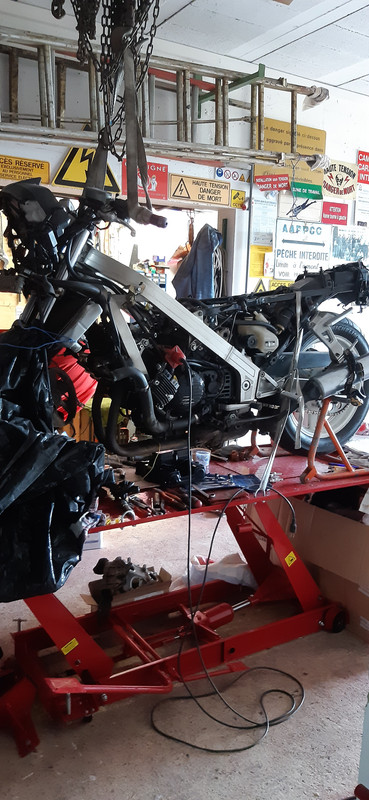 désossée sur la table