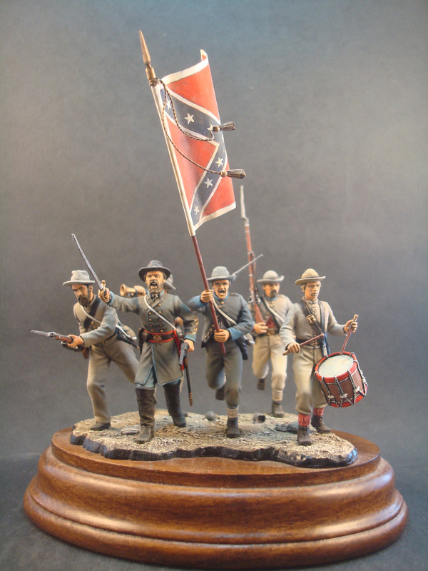 Infantería Confederada, Guerra Civil Americana (1)