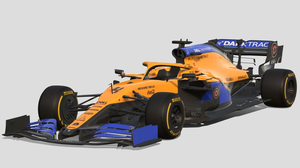 2020 F1 Mc Laren MCL35 9b962b233892491285cb6f467d43ab46