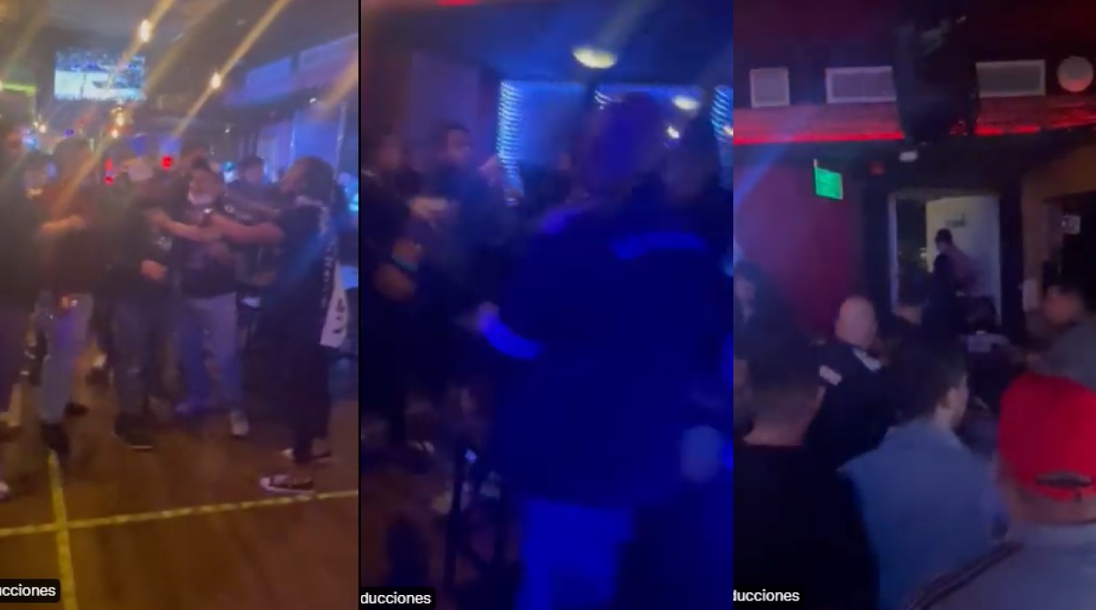 Aficionados de Los Rayados protagonizan pelea en Bar de Abu Dabi