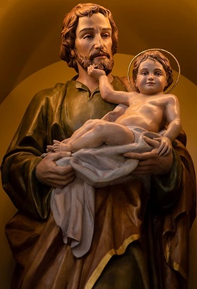 San Giuseppe e Gesù Bambino