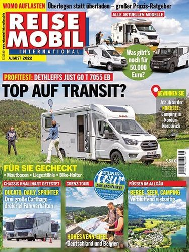 Reisemobil International Magazin No 08 August 2022
